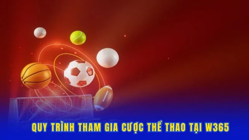 Quy trình tham gia cược thể thao tại W365
